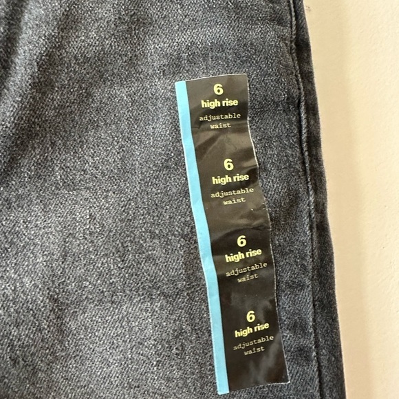 Girls Art Class high rise black jeans 6 NWT - Picture 2 of 3